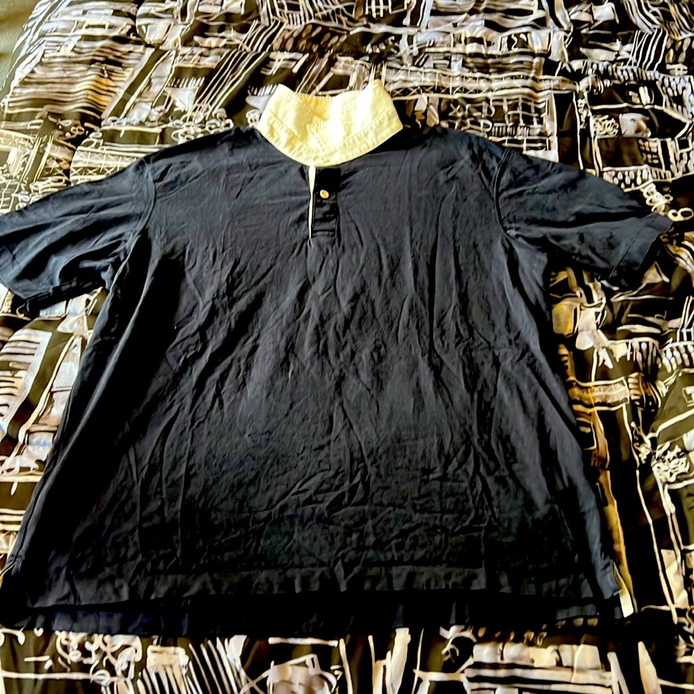 Uniqlo Rugby Shirt Polo, Short Sleeve, Size XL